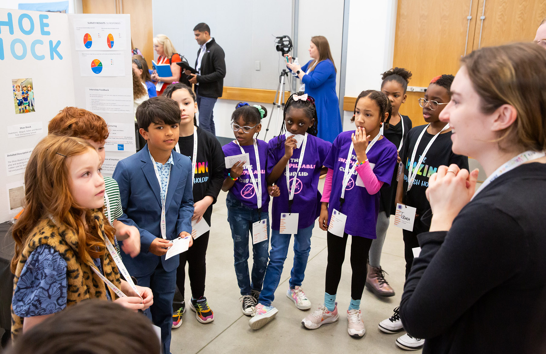 K-12 InVenture Prize is an invention and entrepreneurship program that challenges students to identify real-world problems and design novel solutions through analysis, creativity, and the engineering design process.